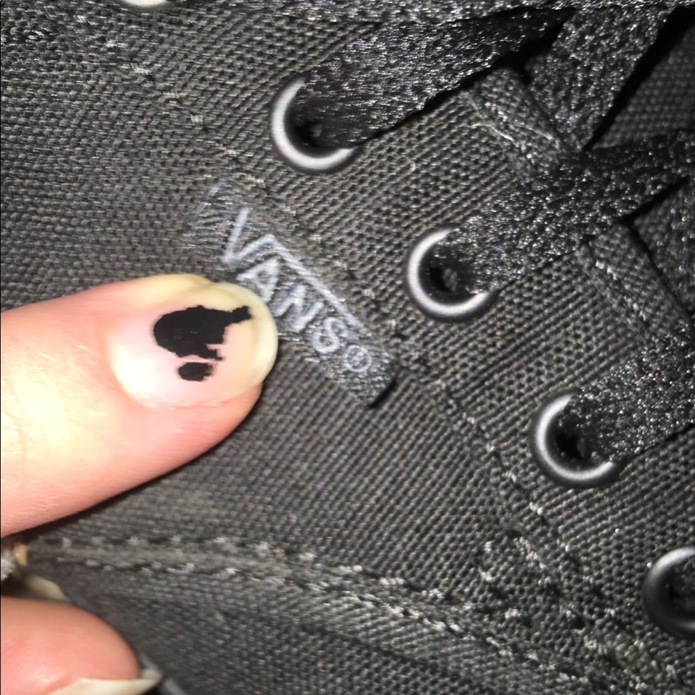 All black vans